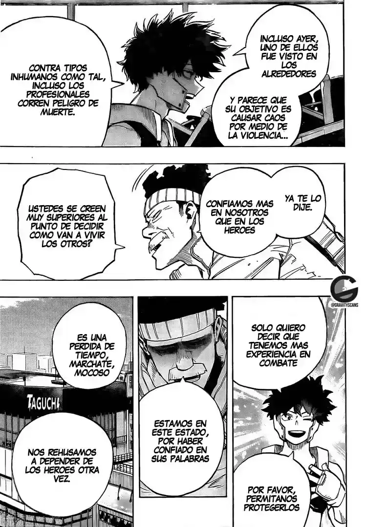Página 23 — Boku no Hero Academia Capítulo 307