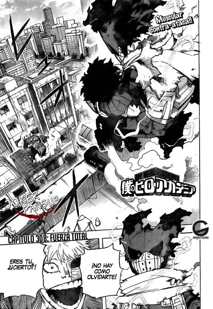 Página 2 — Boku no Hero Academia Capítulo 308