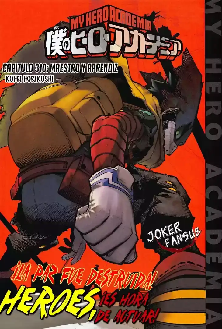 Página 19 — Boku no Hero Academia Capítulo 310