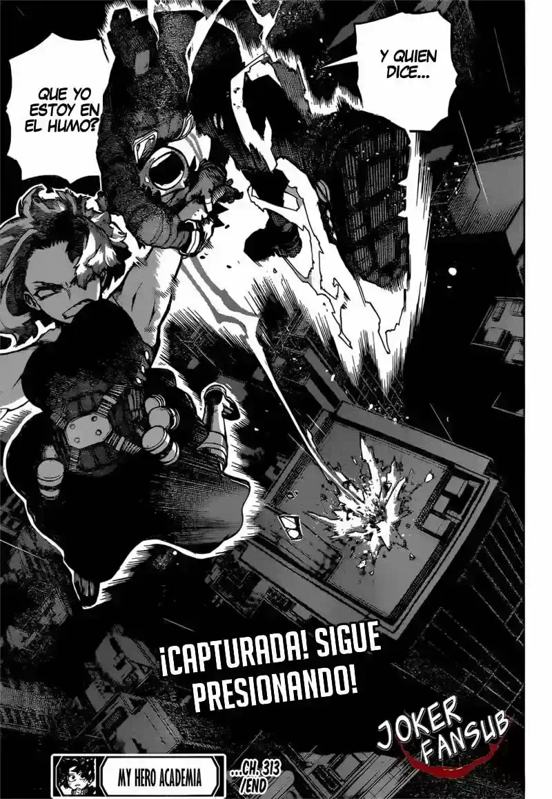 Página 18 — Boku no Hero Academia Capítulo 313