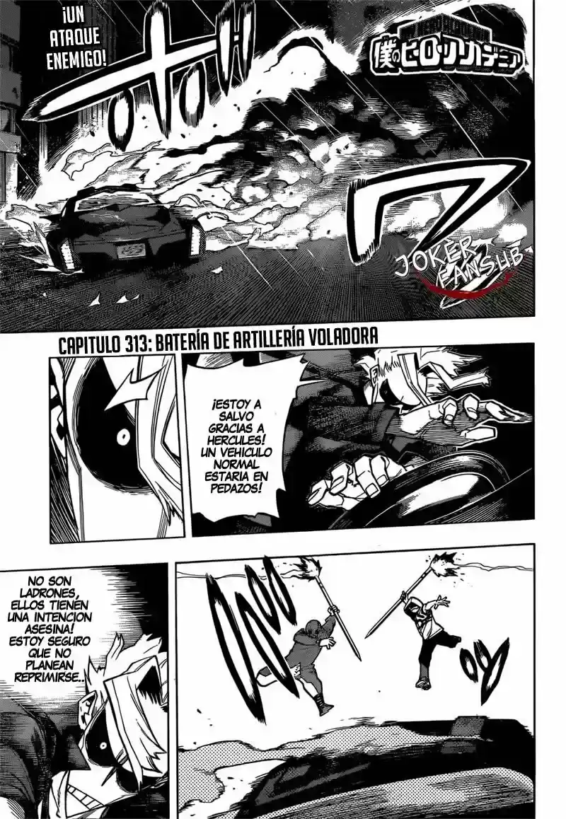 Página 21 — Boku no Hero Academia Capítulo 313