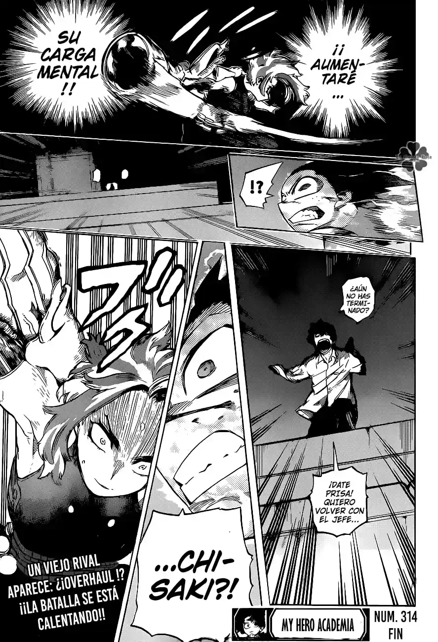 Página 34 — Boku no Hero Academia Capítulo 314