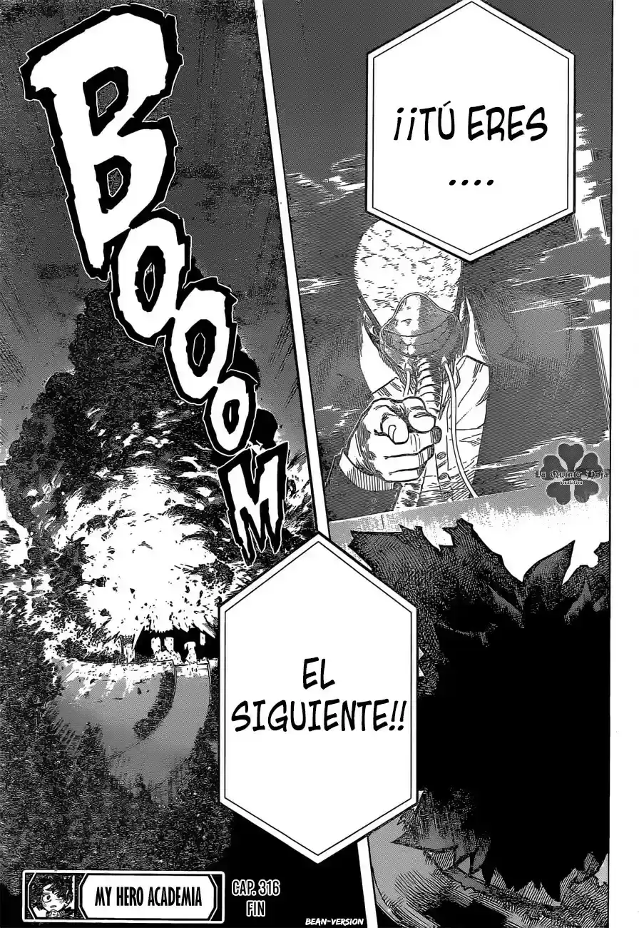 Página 17 — Boku no Hero Academia Capítulo 316