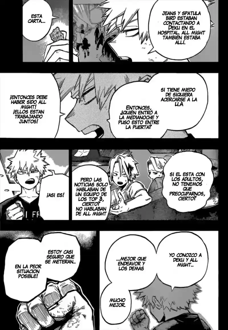 Página 4 — Boku no Hero Academia Capítulo 319