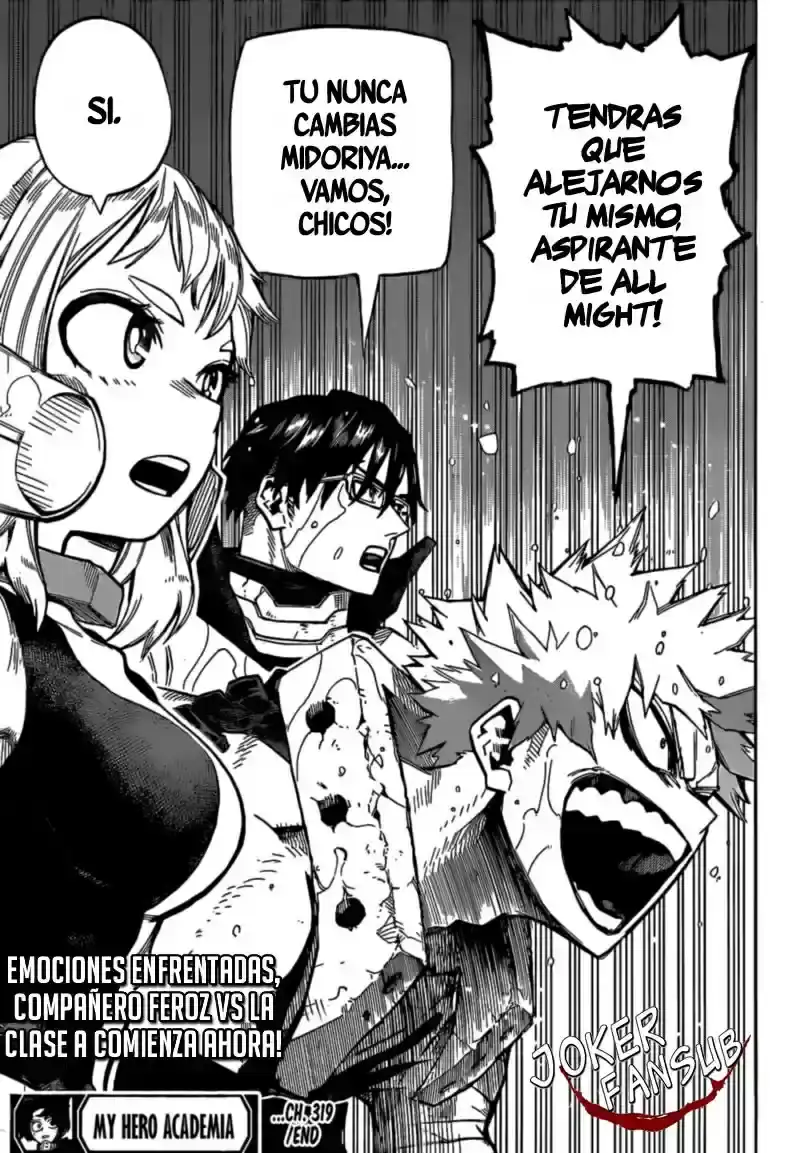 Página 36 — Boku no Hero Academia Capítulo 319