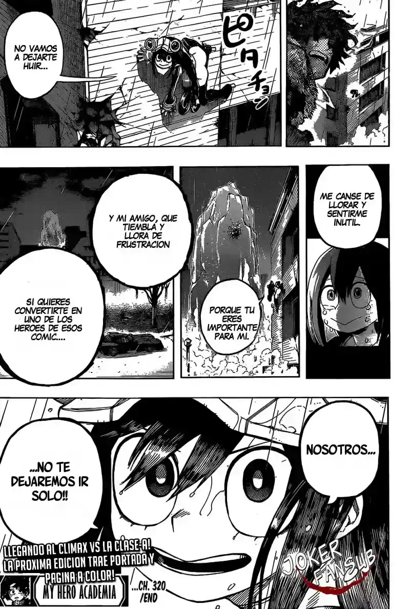 Página 34 — Boku no Hero Academia Capítulo 320
