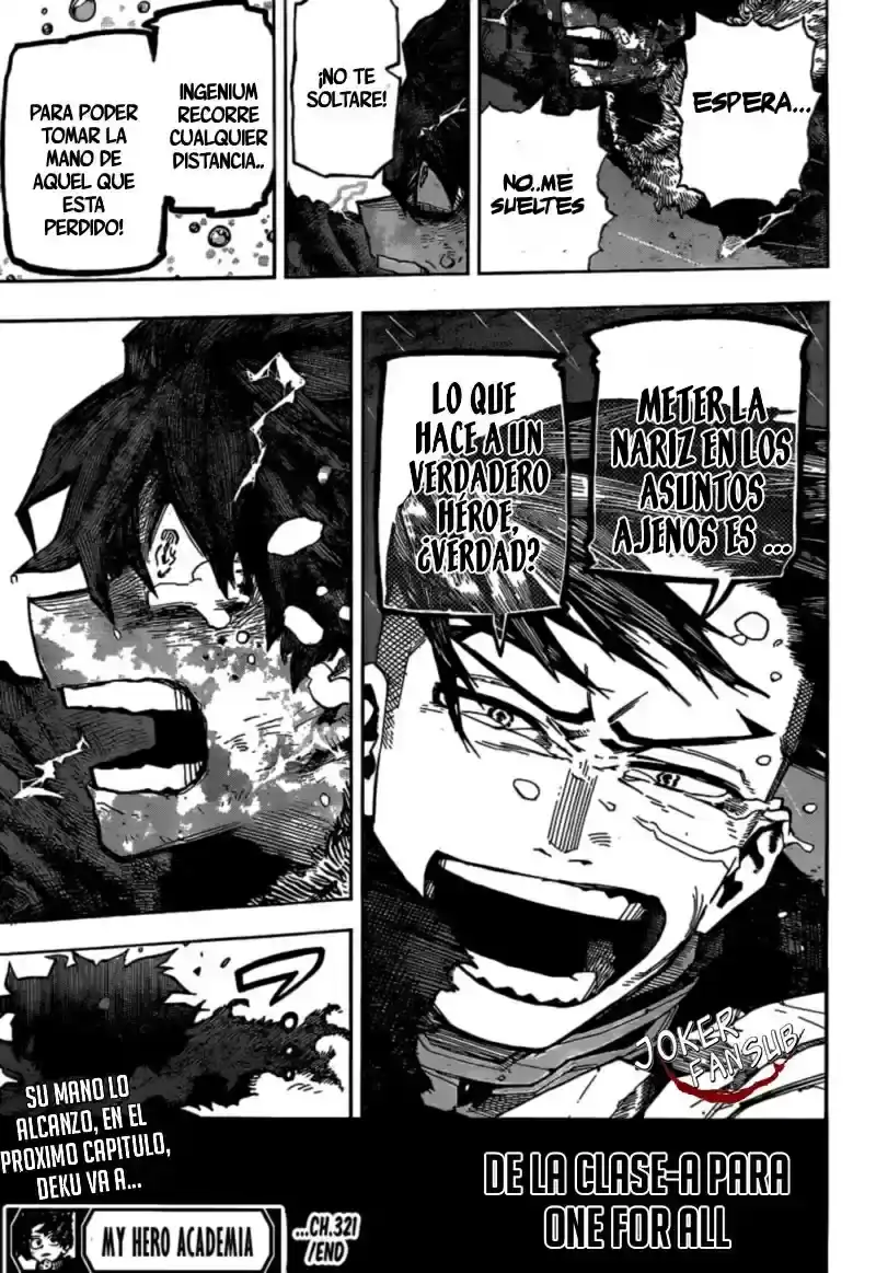Página 22 — Boku no Hero Academia Capítulo 321
