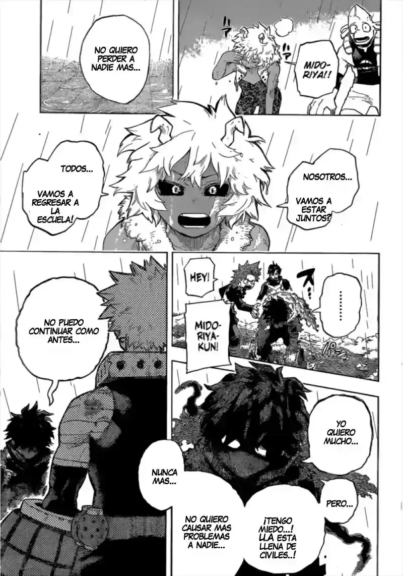 Página 5 — Boku no Hero Academia Capítulo 322