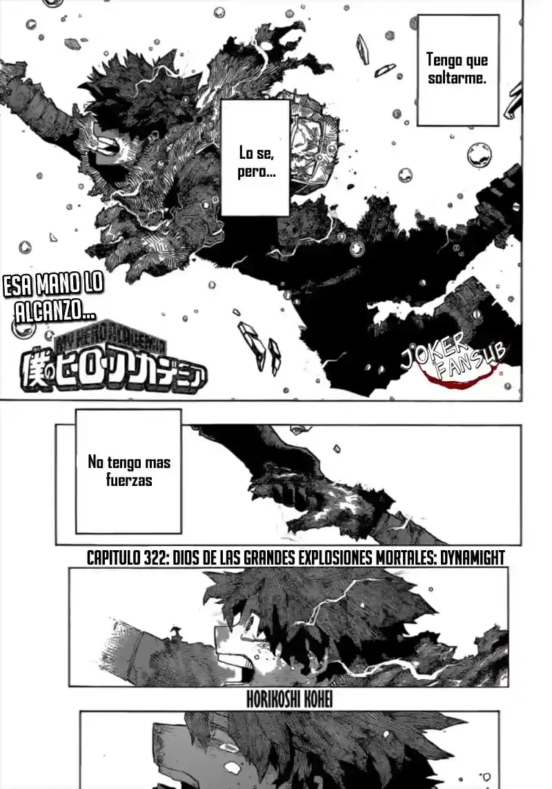 Página 18 — Boku no Hero Academia Capítulo 322