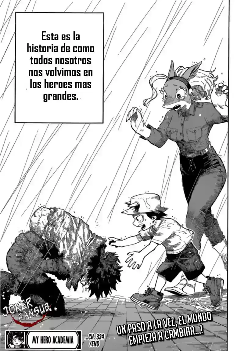Página 16 — Boku no Hero Academia Capítulo 324