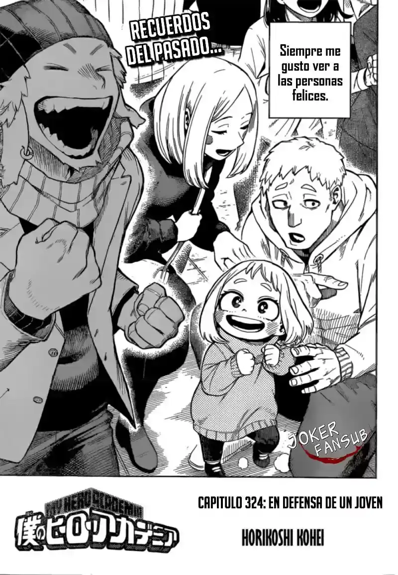 Página 17 — Boku no Hero Academia Capítulo 324