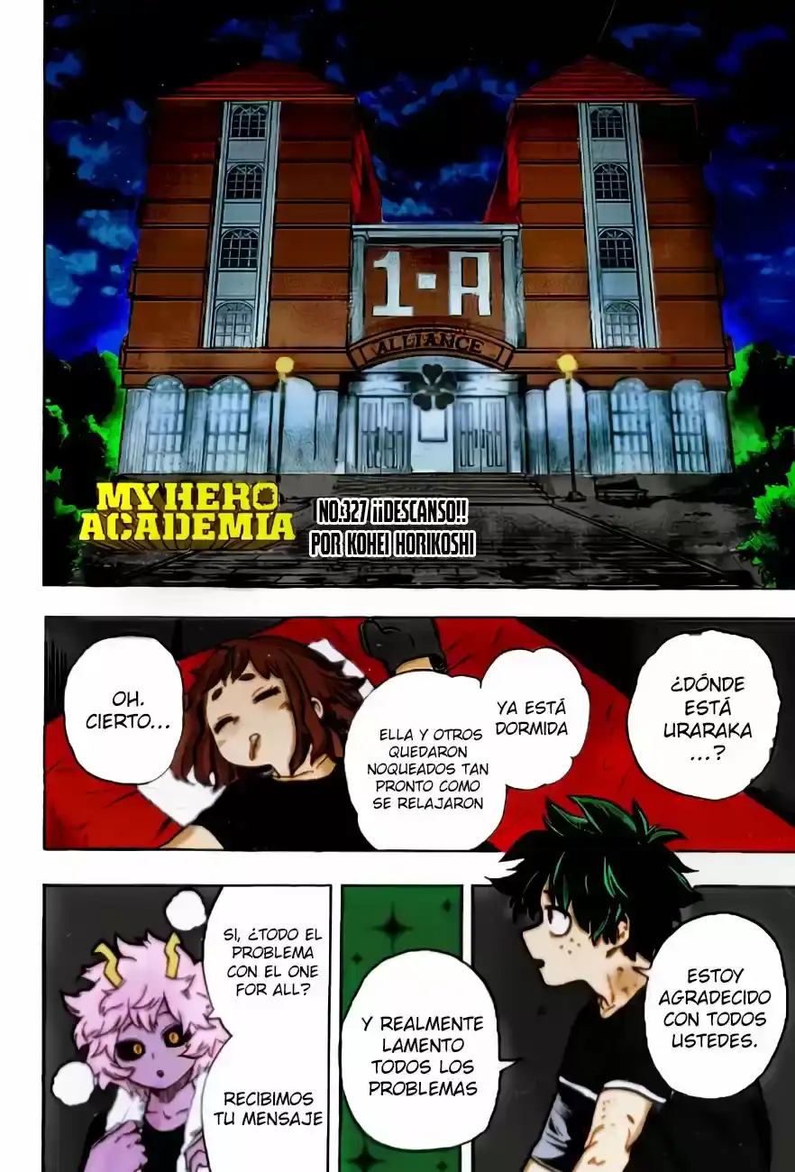 Página 24 — Boku no Hero Academia Capítulo 327.5