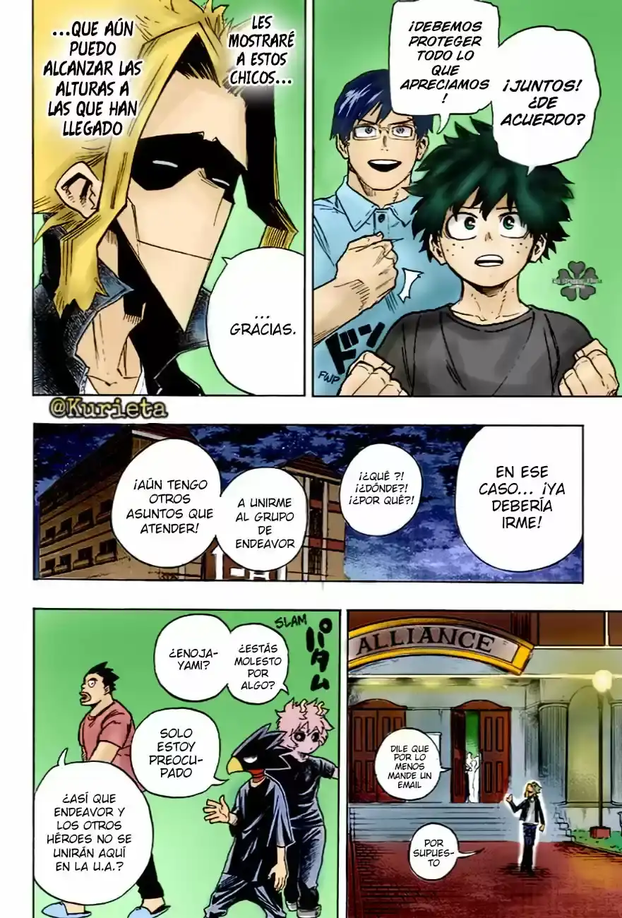 Página 28 — Boku no Hero Academia Capítulo 327.5