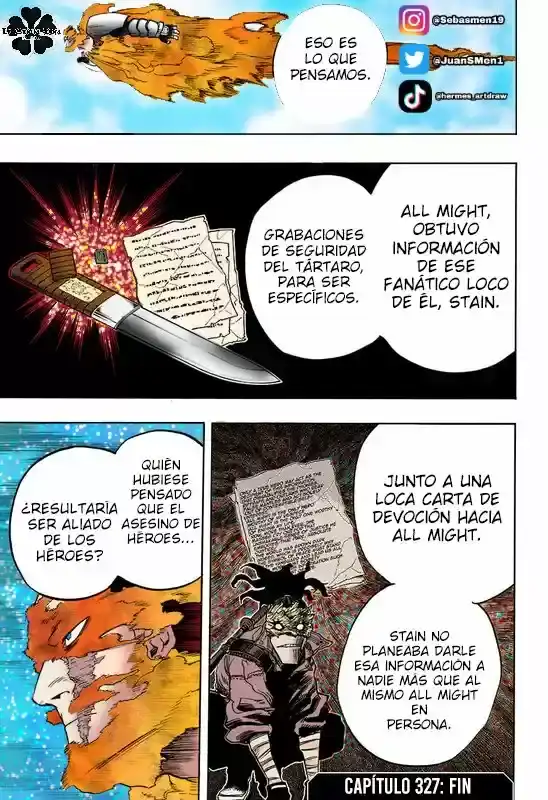 Página 35 — Boku no Hero Academia Capítulo 327.5