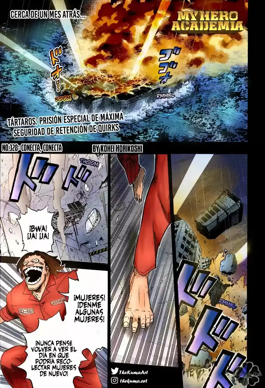 Página 3 — Boku no Hero Academia Capítulo 328.5