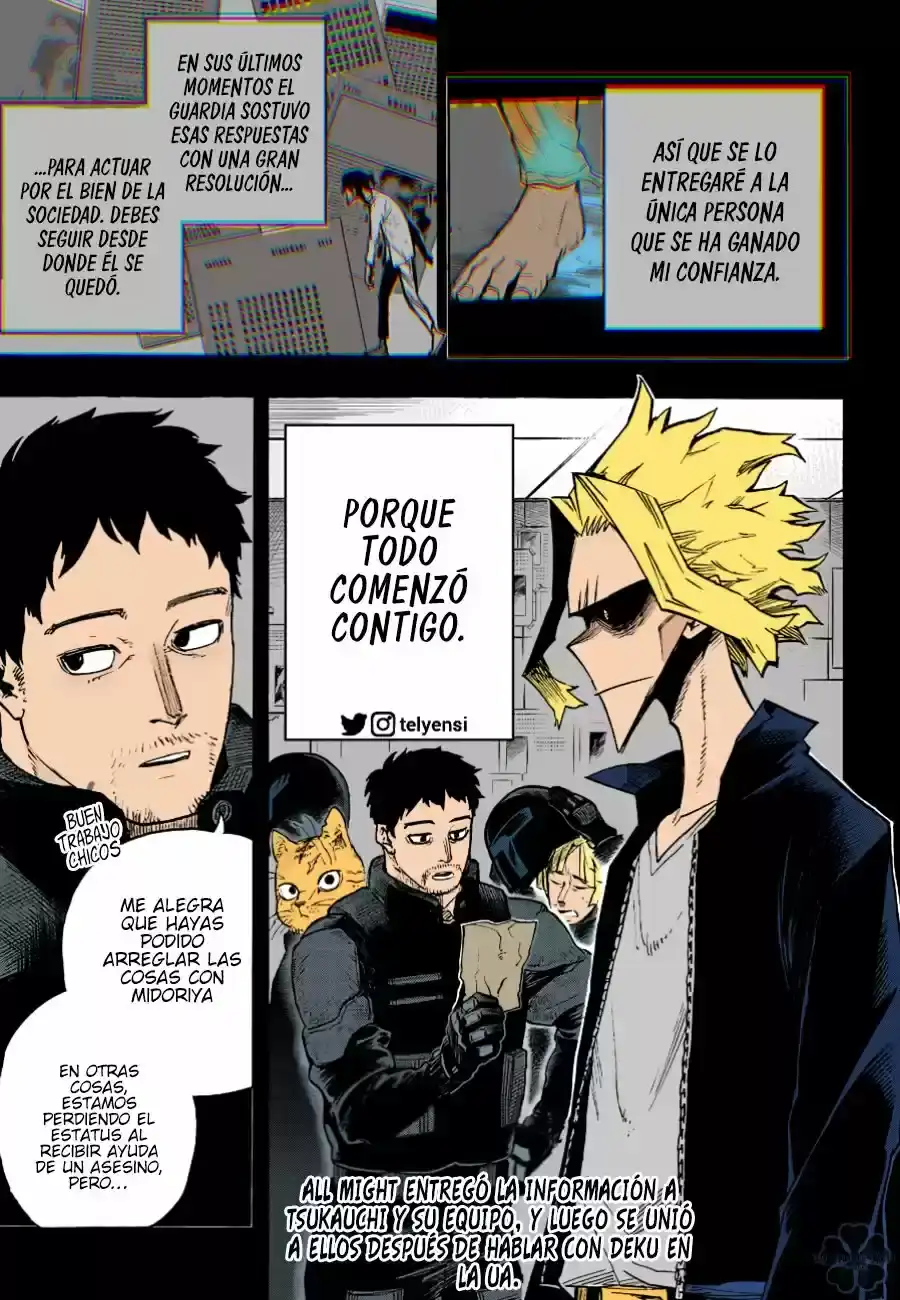 Página 9 — Boku no Hero Academia Capítulo 328.5