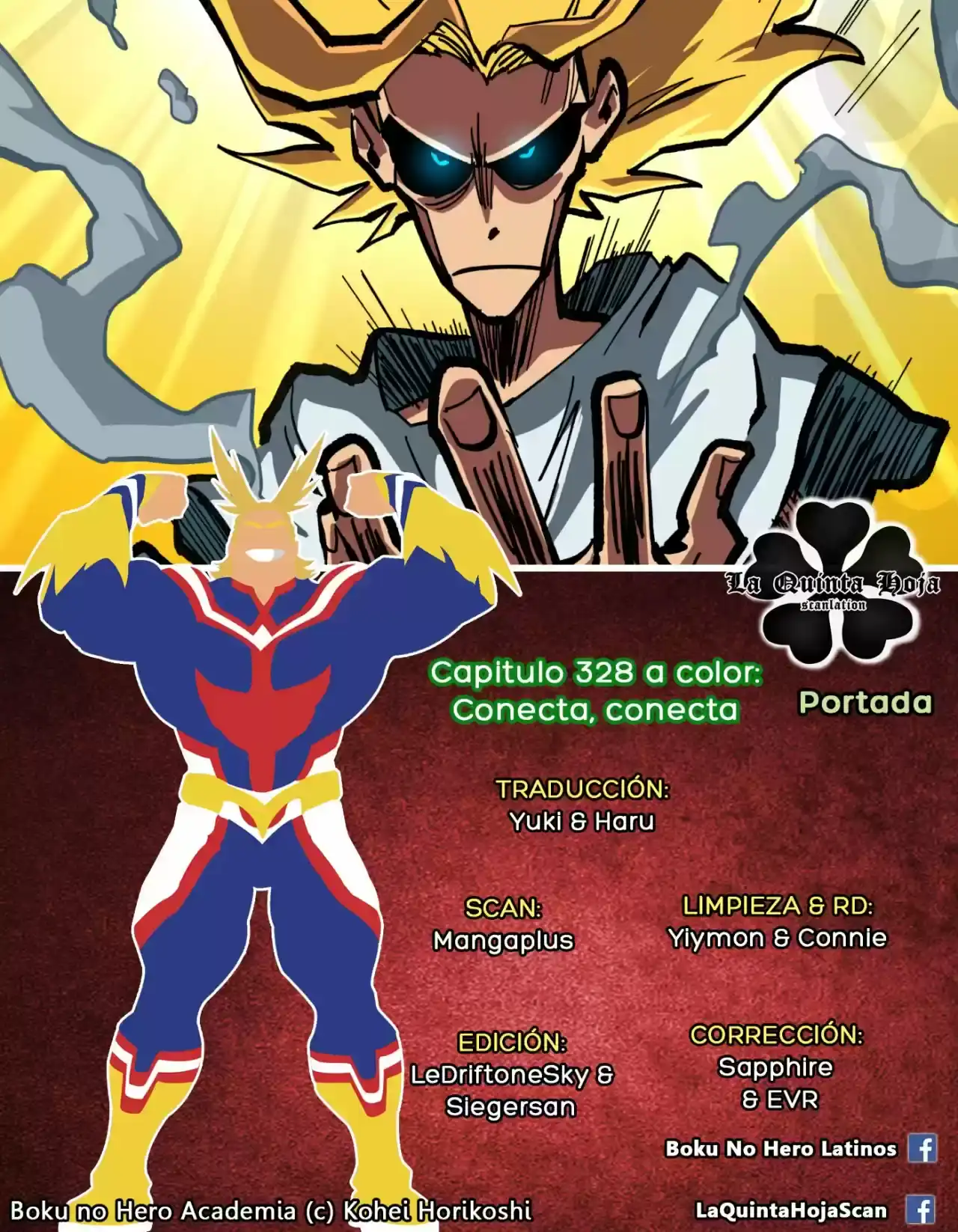 Página 18 — Boku no Hero Academia Capítulo 328.5