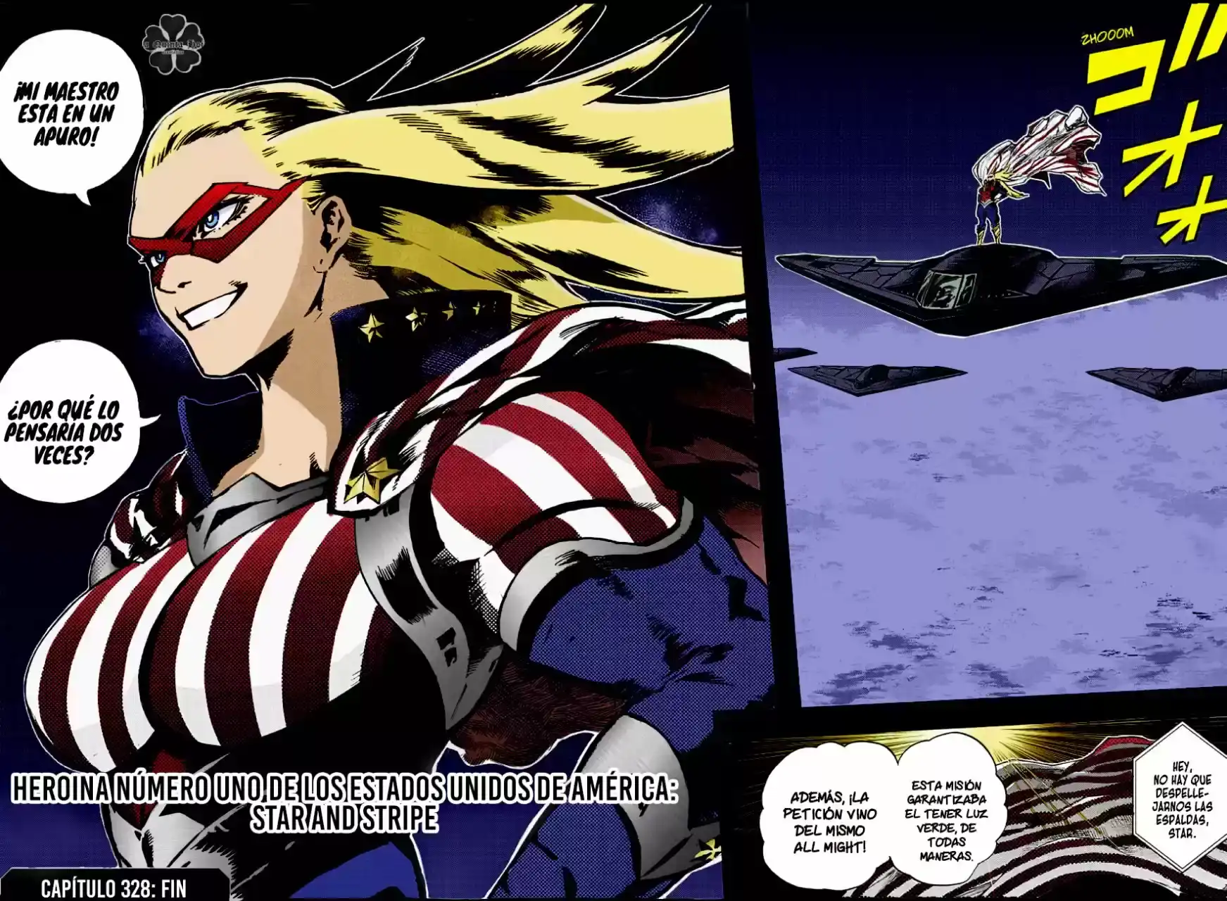 Página 33 — Boku no Hero Academia Capítulo 328.5