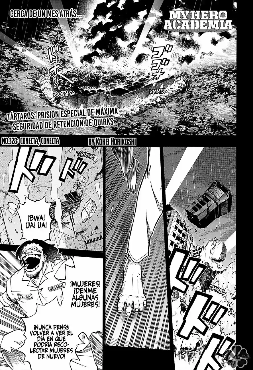 Página 3 — Boku no Hero Academia Capítulo 328