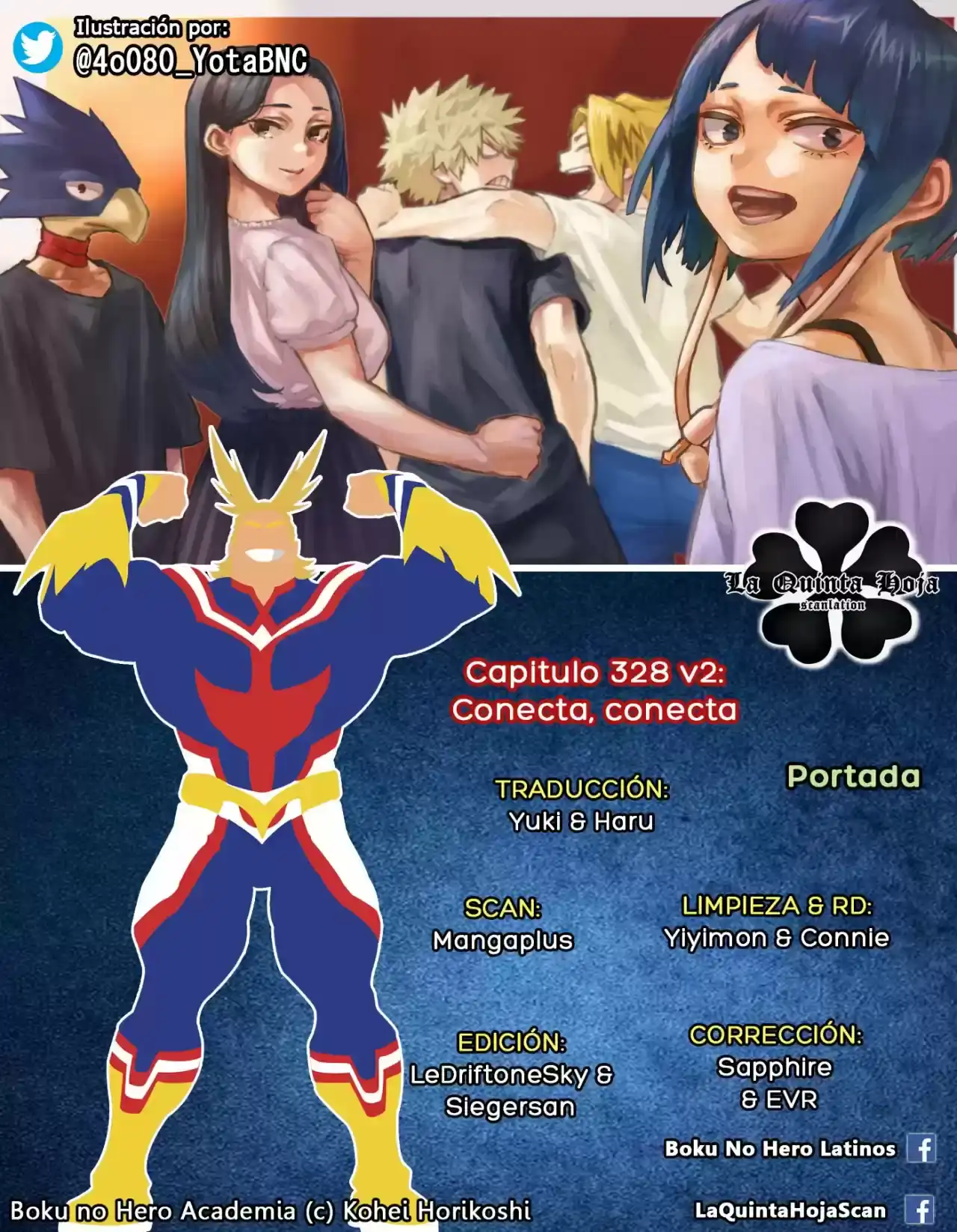 Página 20 — Boku no Hero Academia Capítulo 328
