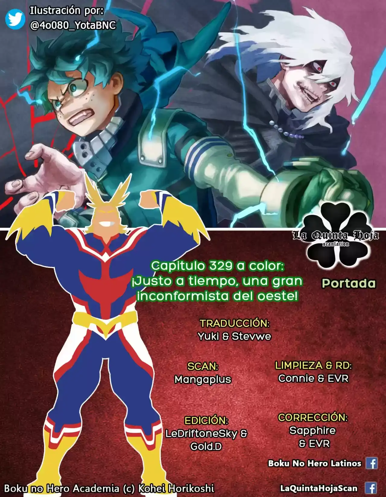Página 2 — Boku no Hero Academia Capítulo 329.5