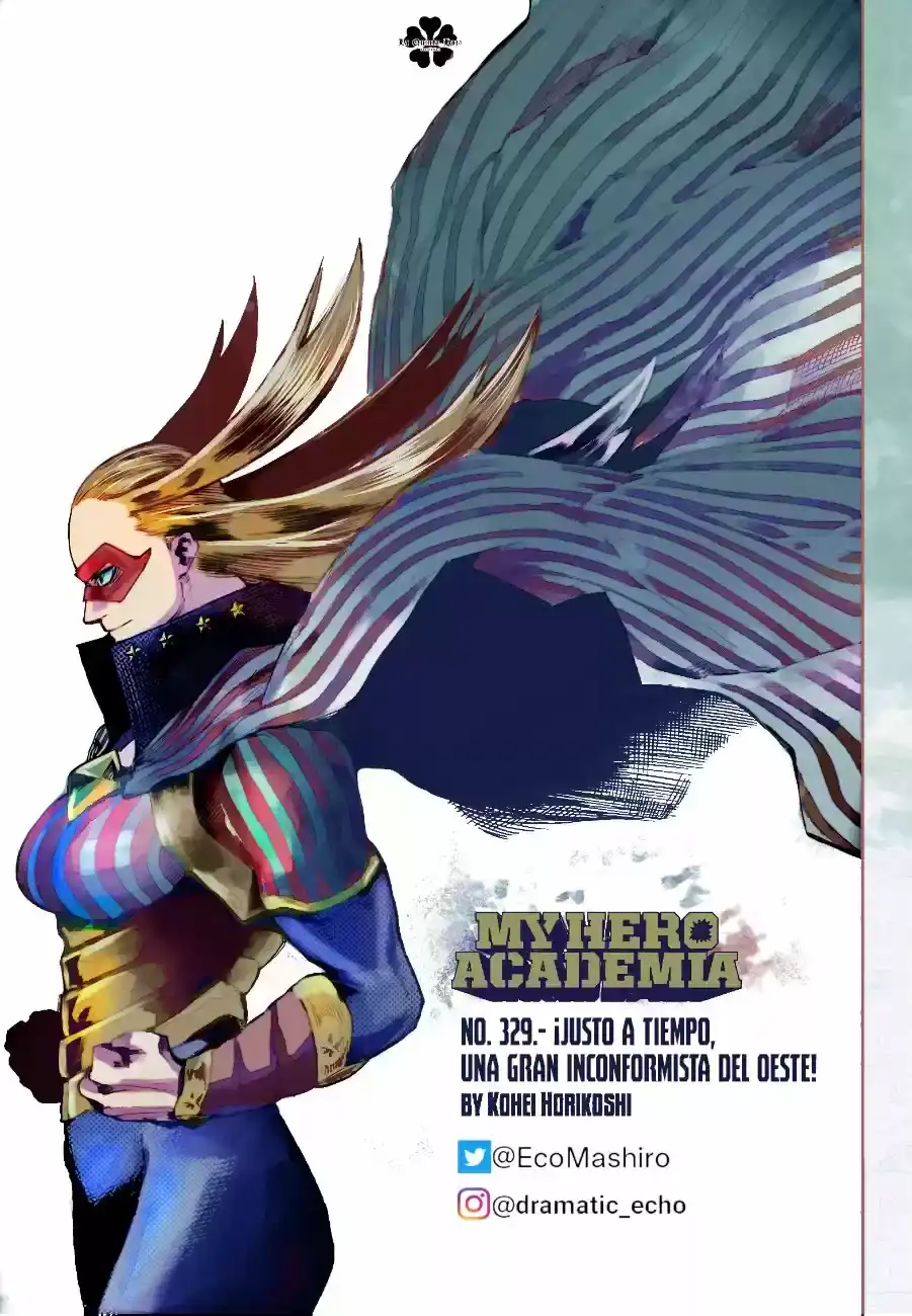 Página 22 — Boku no Hero Academia Capítulo 329.5