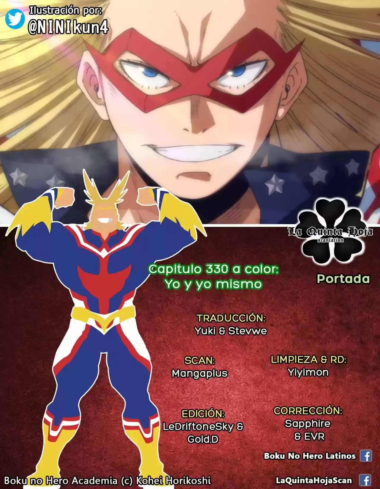 Página 17 — Boku no Hero Academia Capítulo 330.5