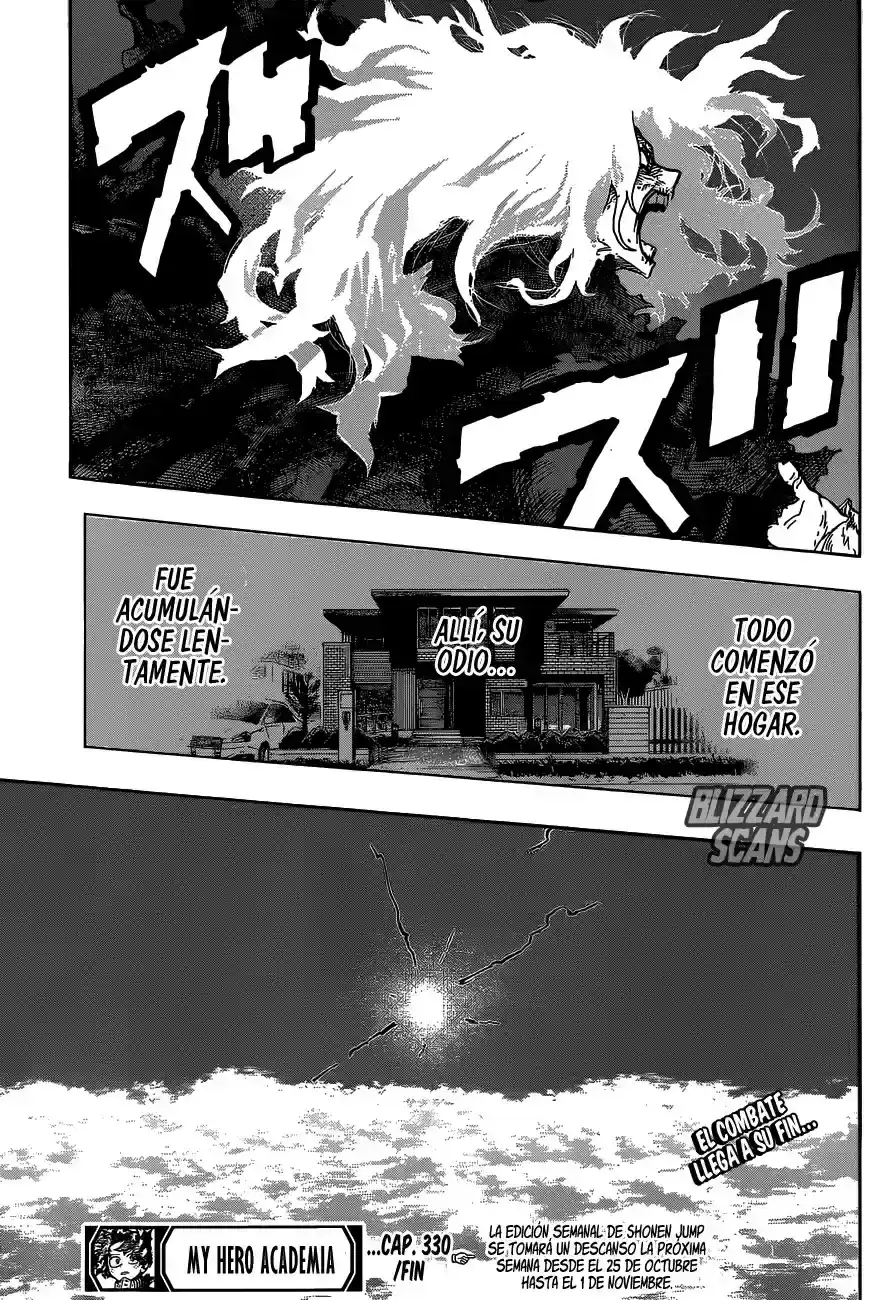 Página 14 — Boku no Hero Academia Capítulo 330
