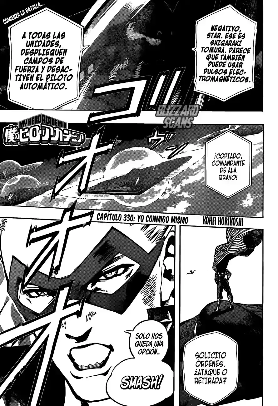 Página 16 — Boku no Hero Academia Capítulo 330