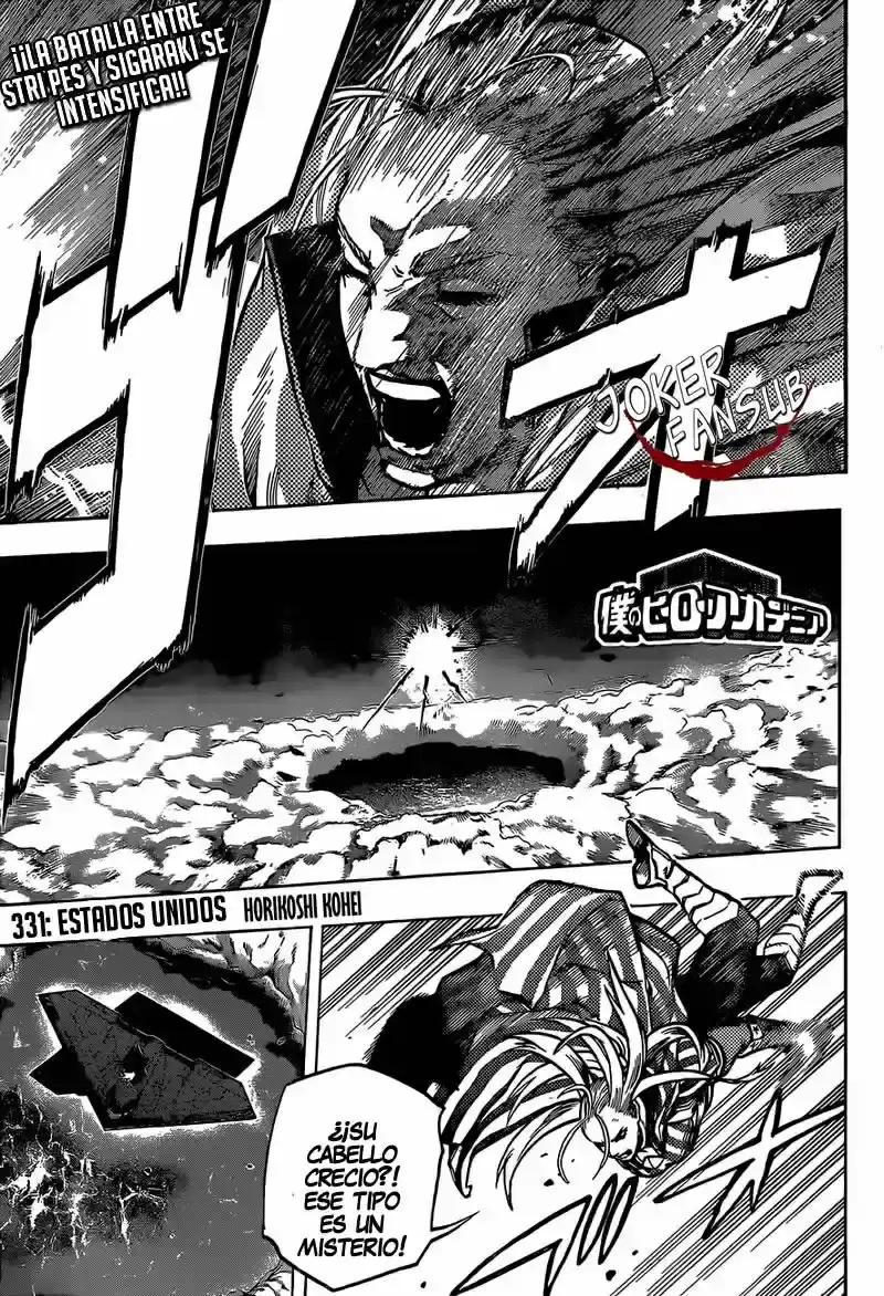 Página 16 — Boku no Hero Academia Capítulo 331