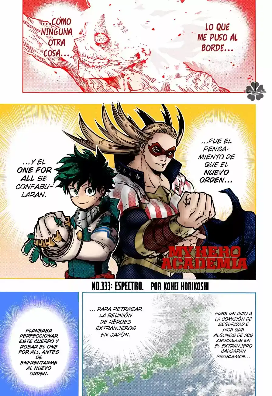 Página 4 — Boku no Hero Academia Capítulo 333.5