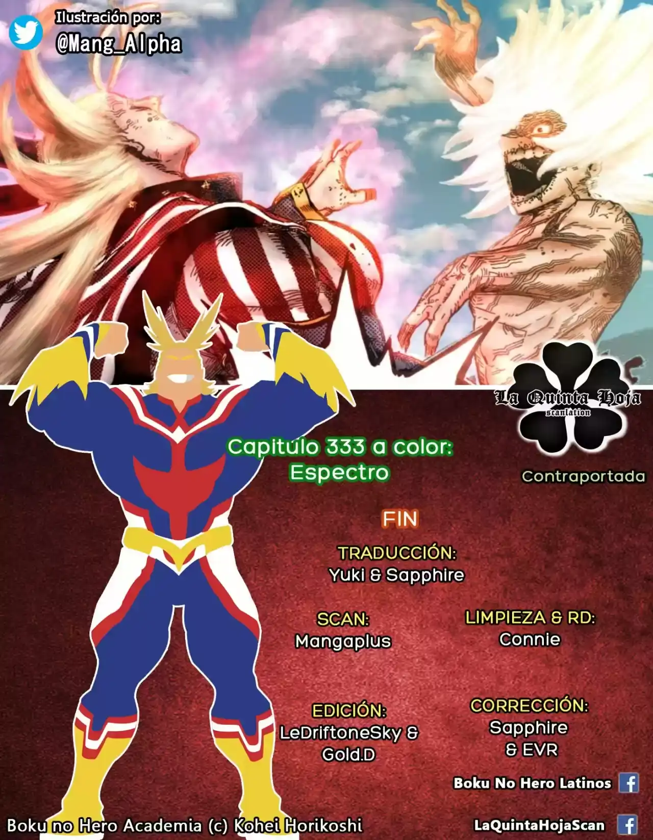Página 19 — Boku no Hero Academia Capítulo 333.5