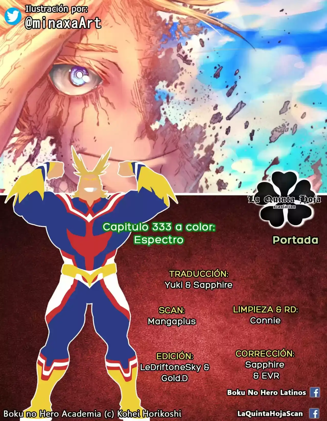 Página 21 — Boku no Hero Academia Capítulo 333.5