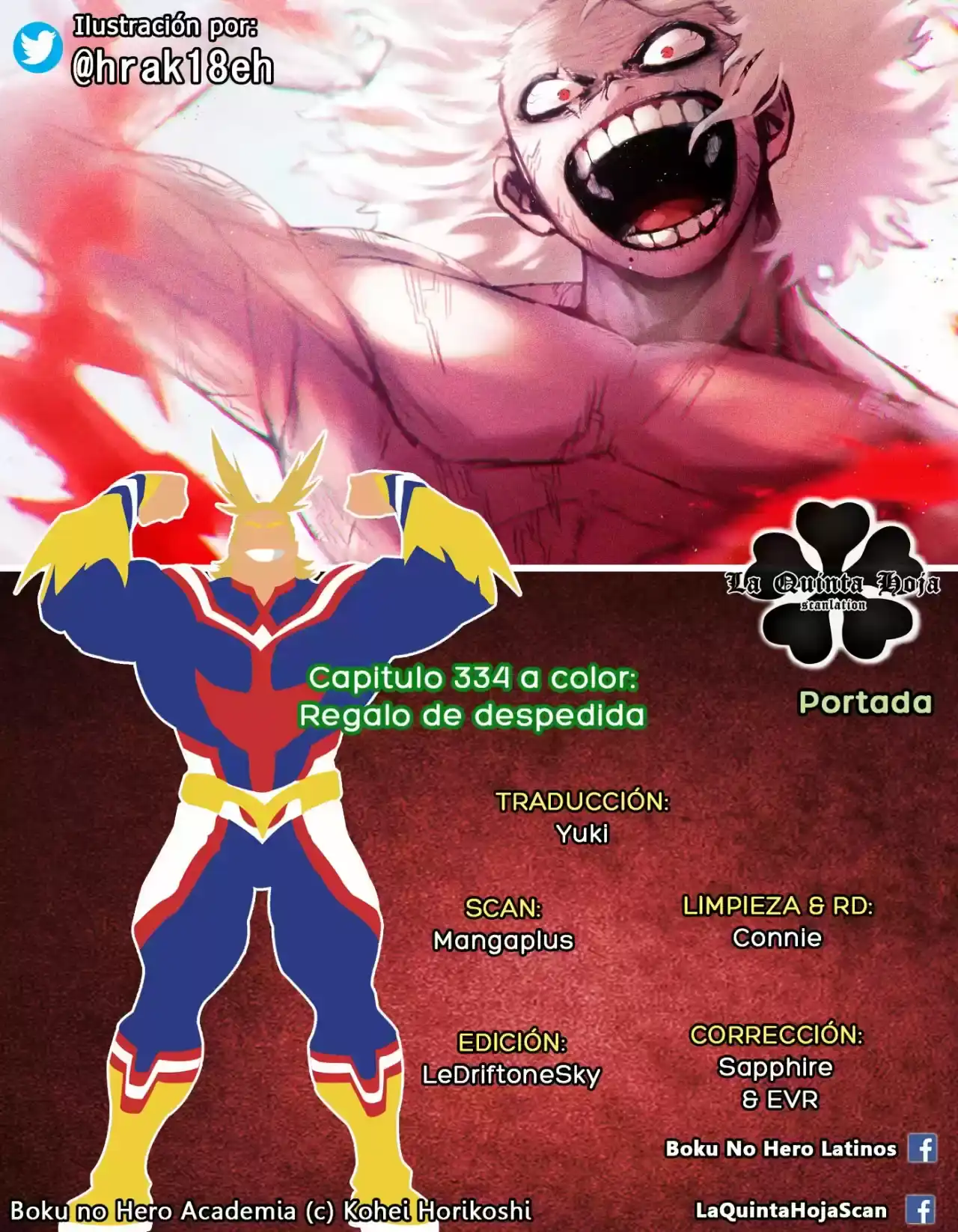 Página 19 — Boku no Hero Academia Capítulo 334.5