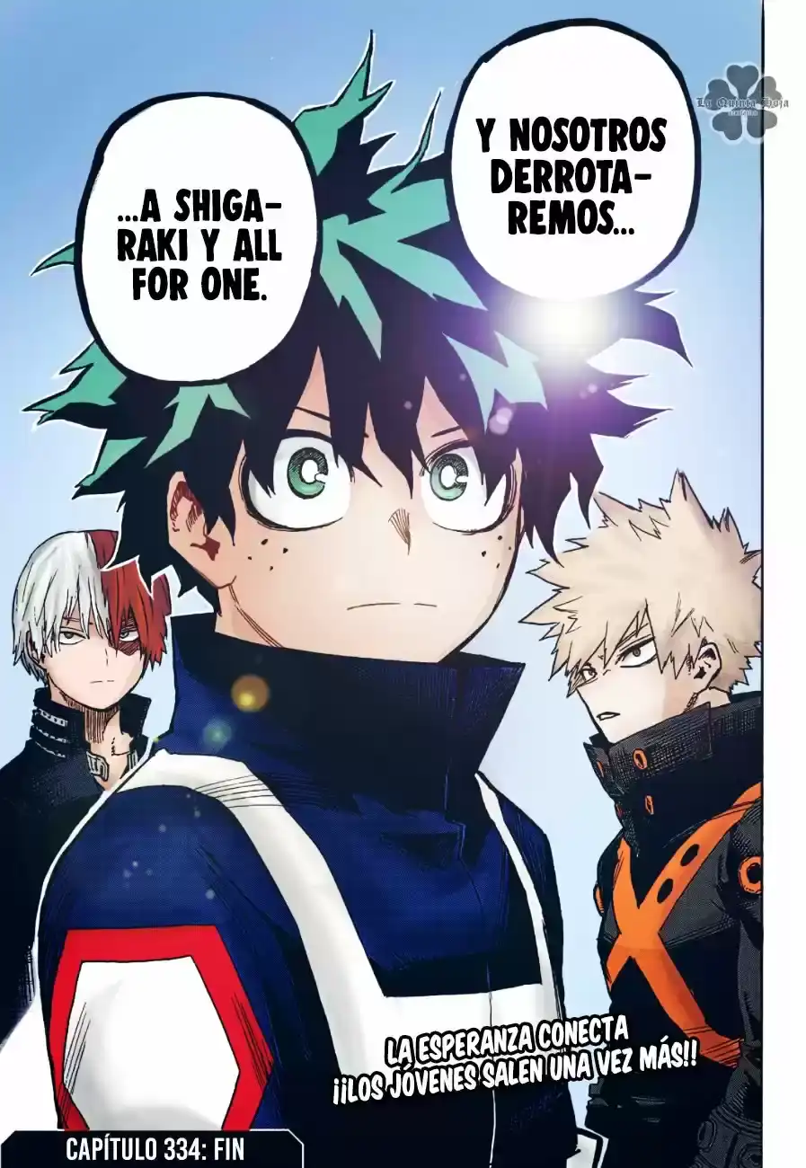 Página 35 — Boku no Hero Academia Capítulo 334.5