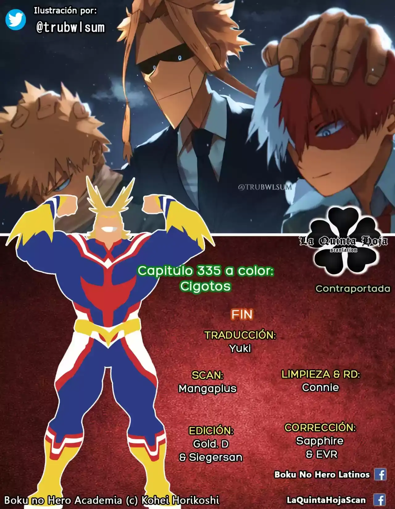 Página 18 — Boku no Hero Academia Capítulo 335.5