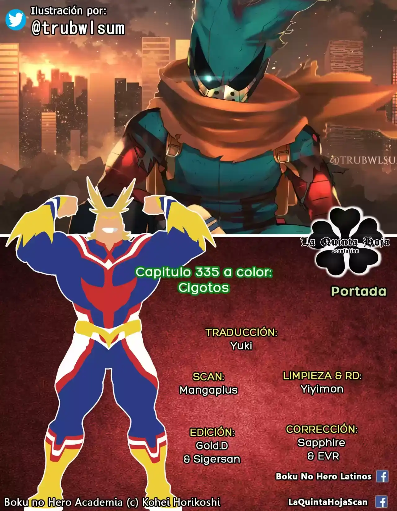 Página 20 — Boku no Hero Academia Capítulo 335.5