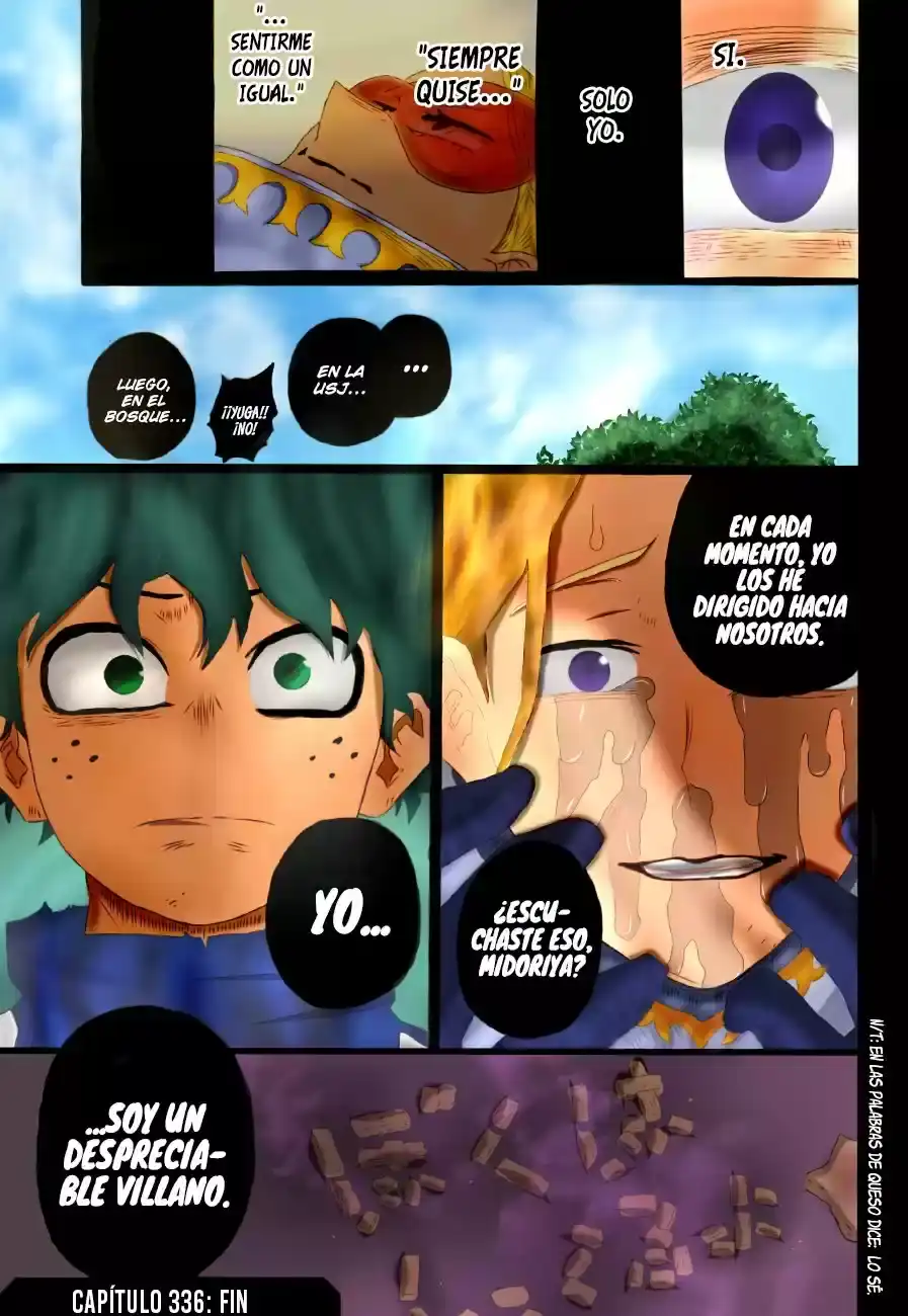 Página 17 — Boku no Hero Academia Capítulo 336.5