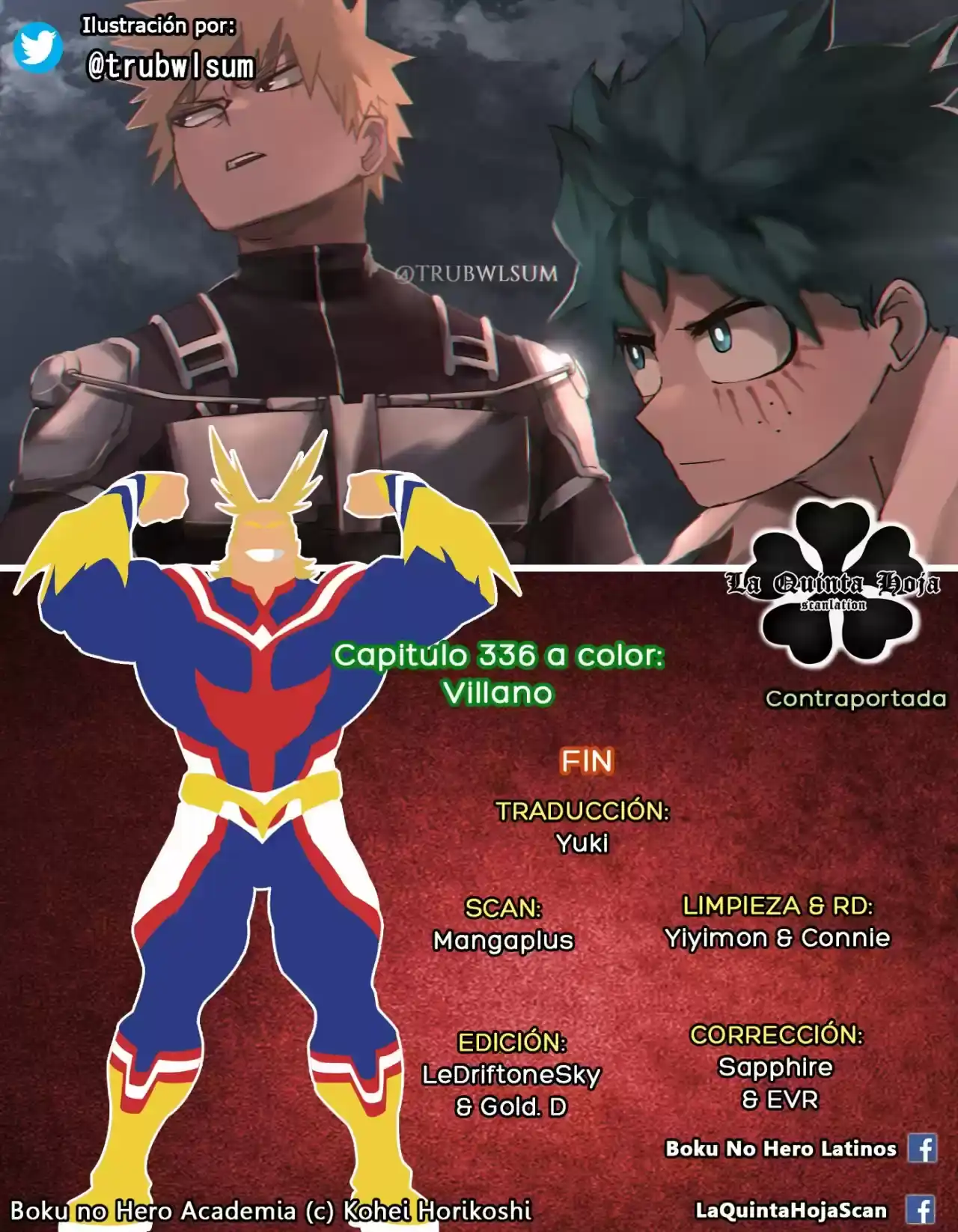 Página 18 — Boku no Hero Academia Capítulo 336.5