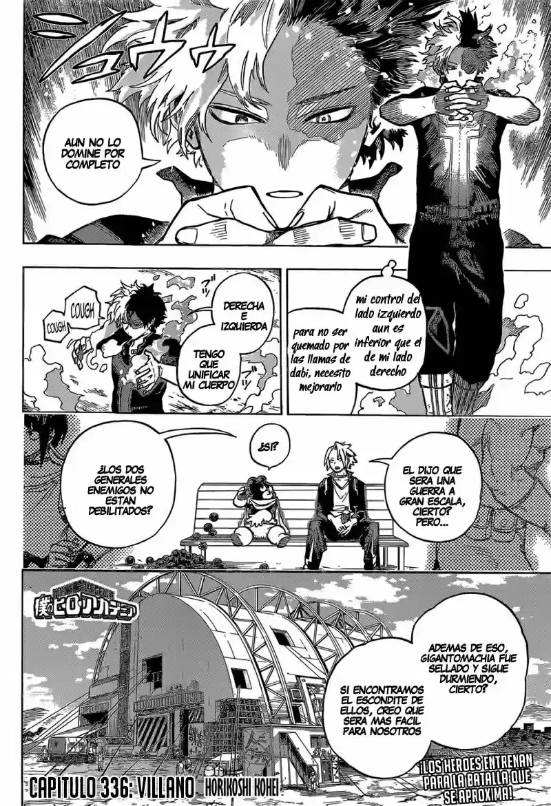 Página 20 — Boku no Hero Academia Capítulo 336