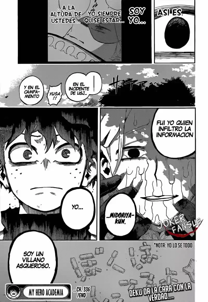 Página 32 — Boku no Hero Academia Capítulo 336