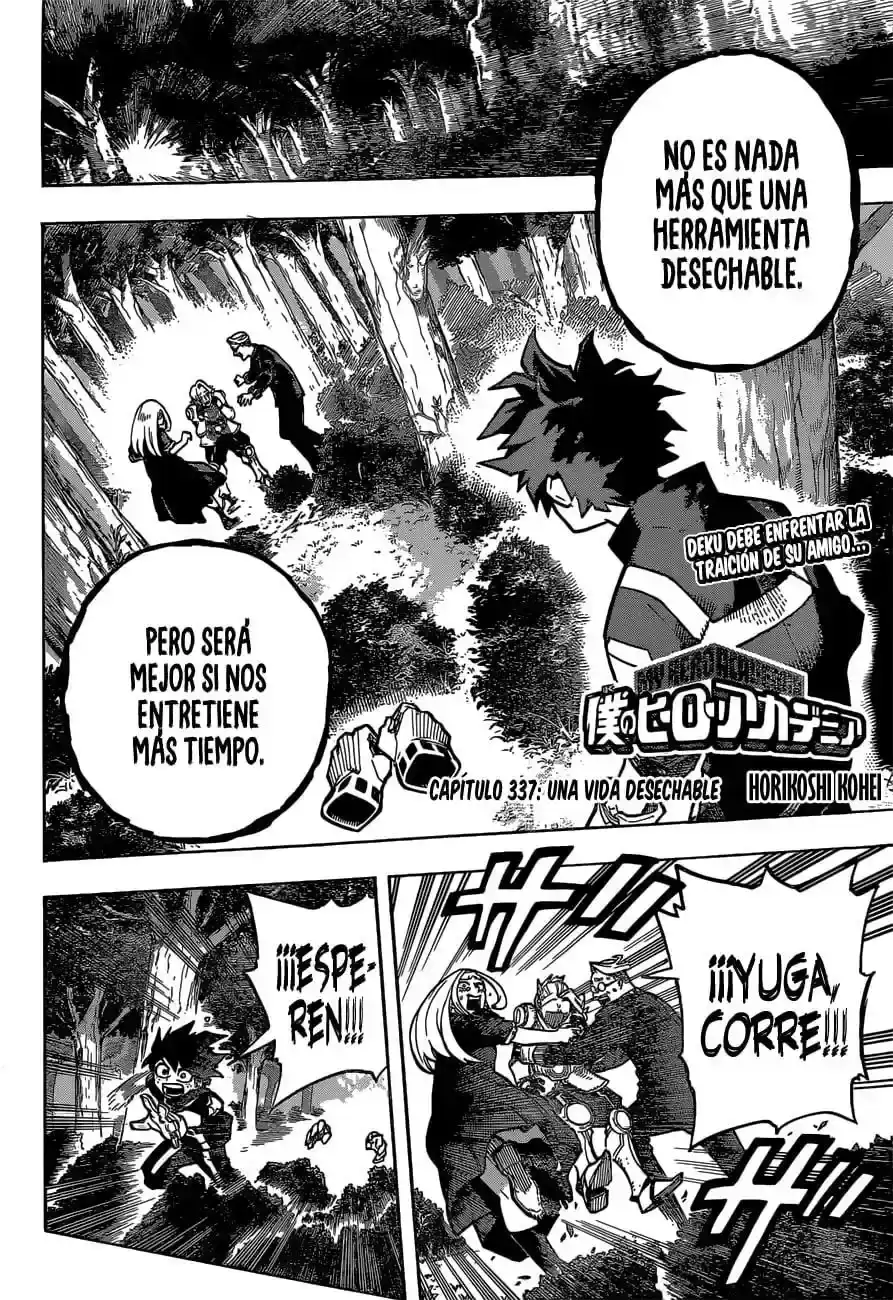 Página 21 — Boku no Hero Academia Capítulo 337