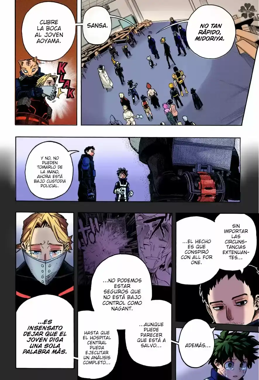 Página 4 — Boku no Hero Academia Capítulo 338.5