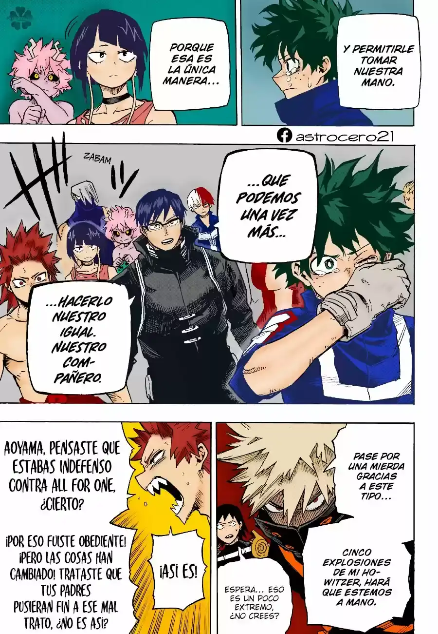 Página 8 — Boku no Hero Academia Capítulo 338.5