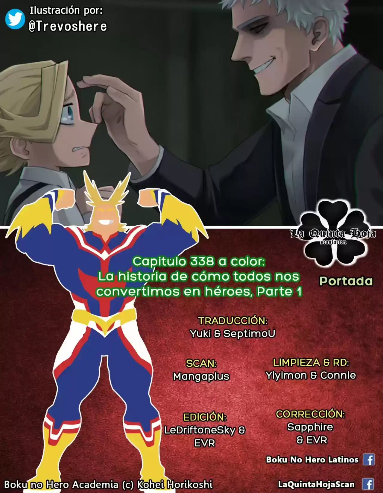 Página 11 — Boku no Hero Academia Capítulo 338.5
