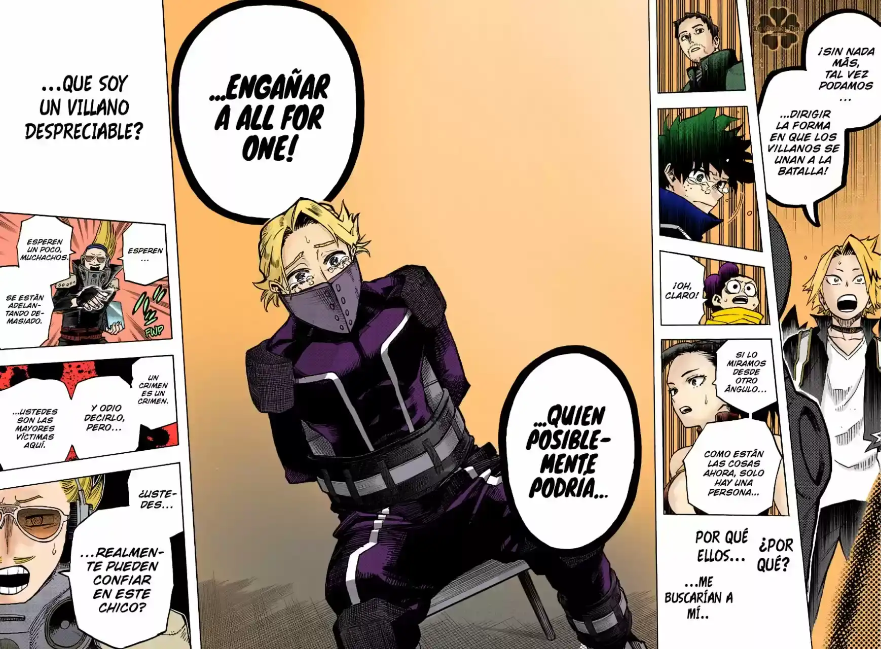 Página 16 — Boku no Hero Academia Capítulo 338.5