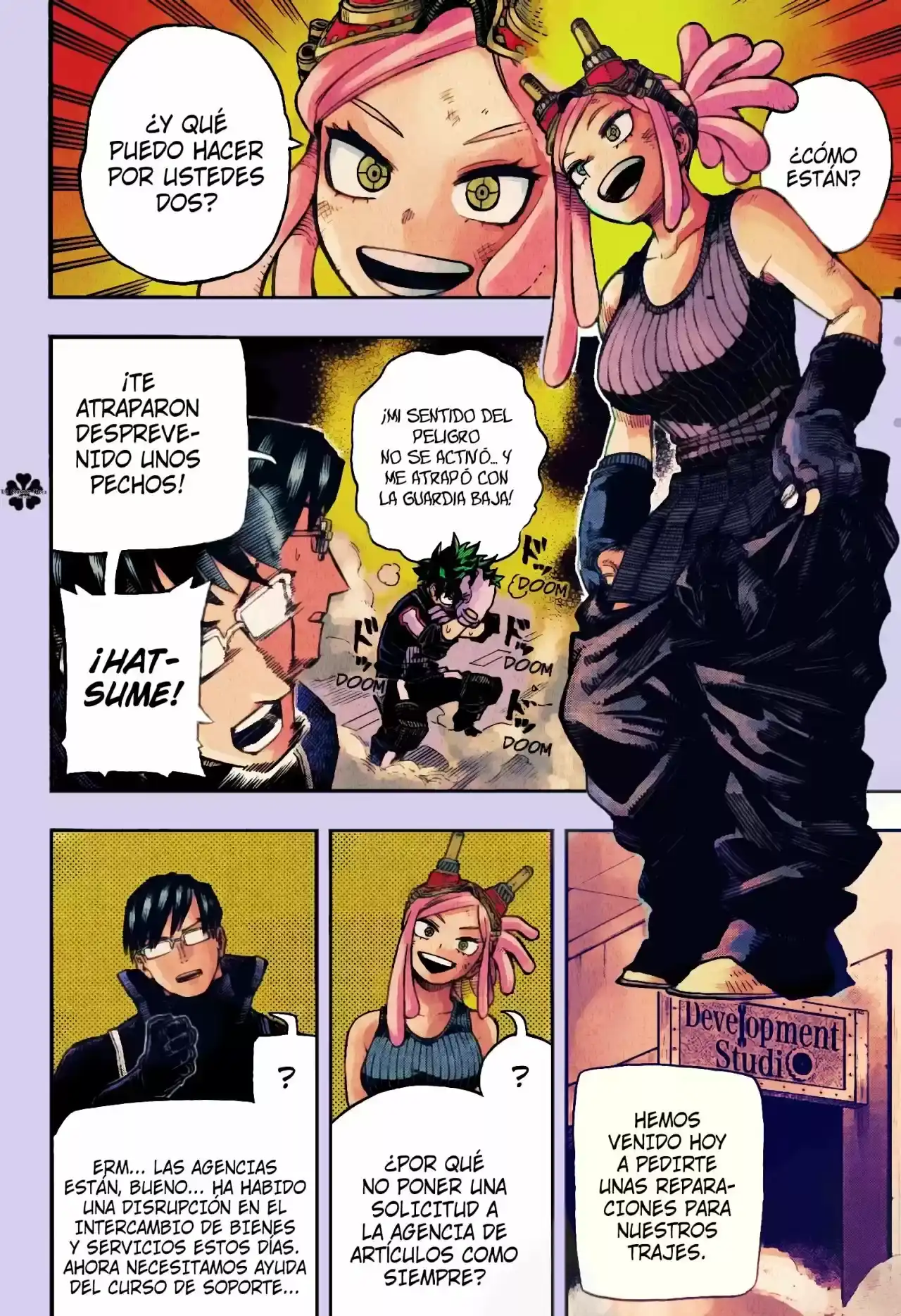 Página 4 — Boku no Hero Academia Capítulo 339.5