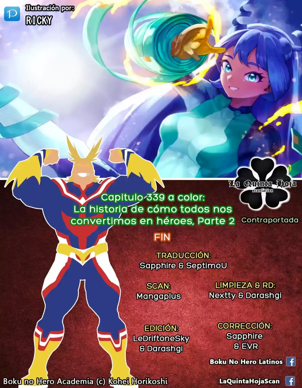 Página 36 — Boku no Hero Academia Capítulo 339.5
