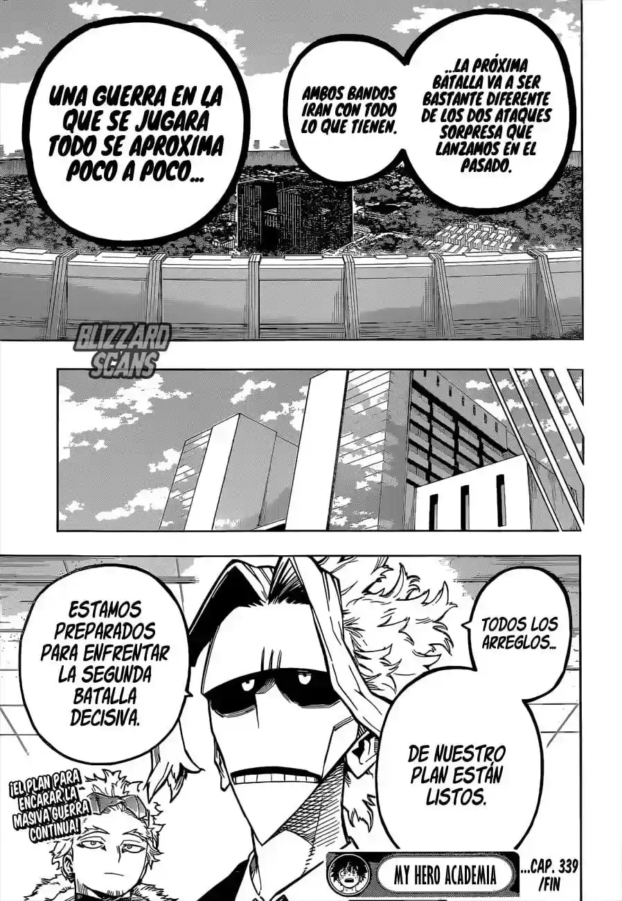 Página 34 — Boku no Hero Academia Capítulo 339