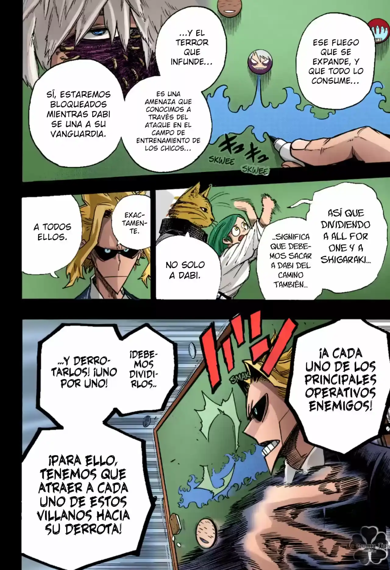 Página 8 — Boku no Hero Academia Capítulo 340.5